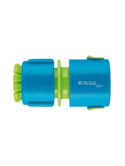 Соединитель пластмассовый, быстросъемный для шланга 1/2, Luxe Palisad