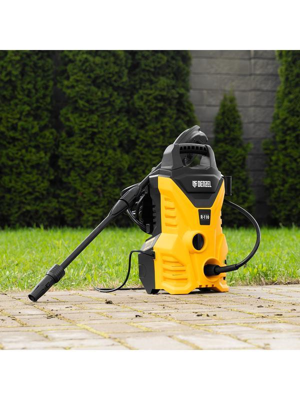 Моечная машина высокого давления R-110, 1500 Вт, 110 бар, 5,7 л/мин, переносная Denzel