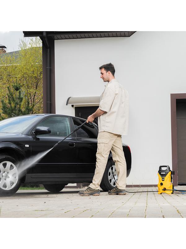 Моечная машина высокого давления R-110, 1500 Вт, 110 бар, 5,7 л/мин, переносная Denzel