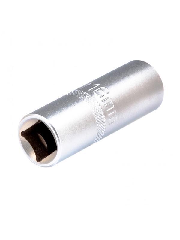 Головка торцевая свечная, двенадцатигранная, 16 мм, под квадрат 1/2 Stels