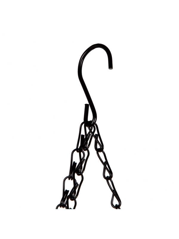 Подвесное кашпо с орнаментом, 25 см, с кокосовой корзиной Palisad