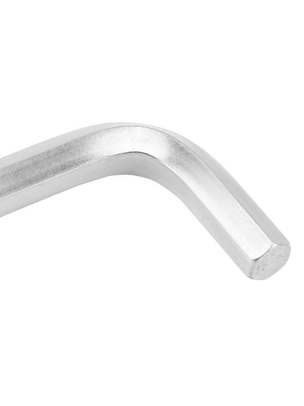 Набор ключей имбусовых HEX, 2-12 мм, 45x, закаленные, 9 шт, короткие, никель Сибртех