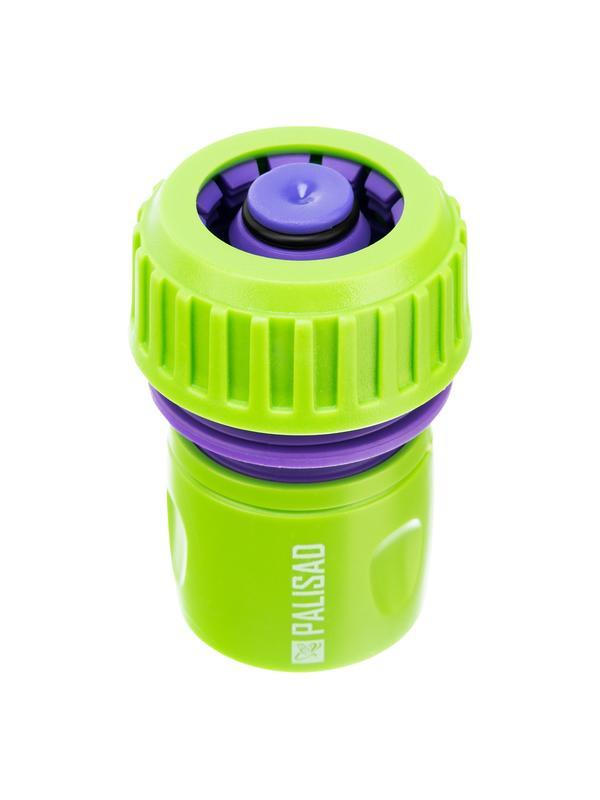 Набор для подключения шланга 3/4,пистолет 8 режимов полива, адаптер, 2 соединителя Palisad