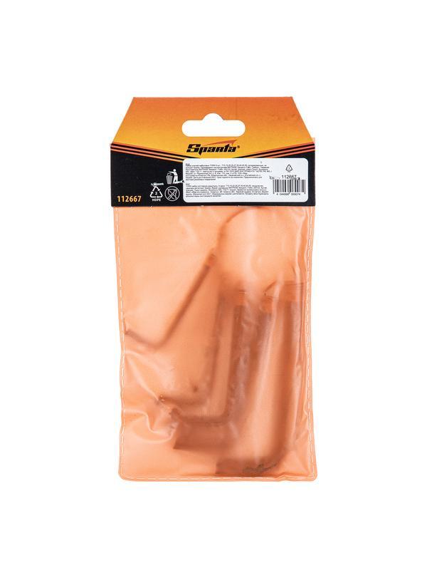 Набор ключей имбусовых Torx 9 шт: T10, 15, 20, 25, 27, 30, 40, 45, 50, оксидированные, на кольце Sparta