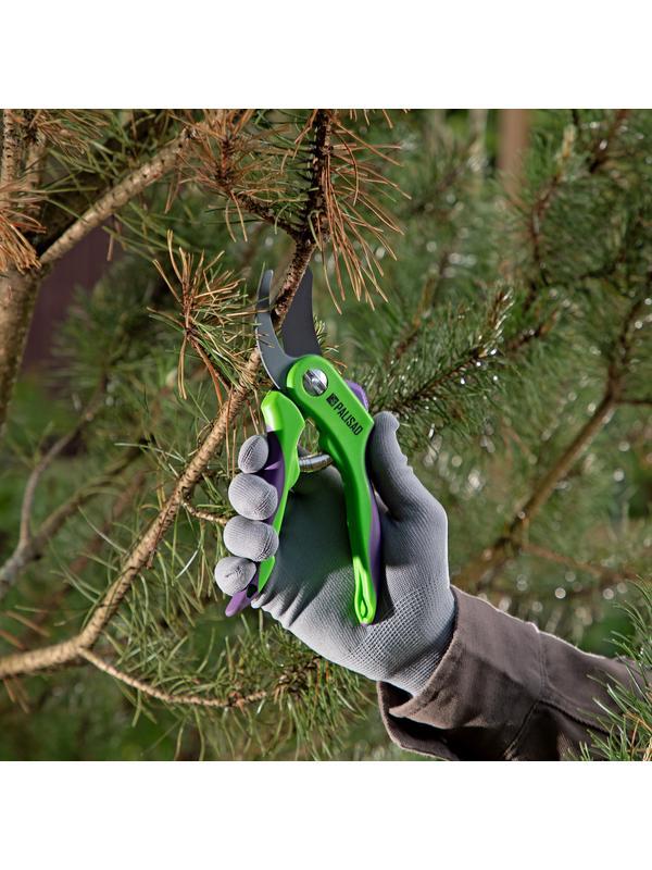 Секатор прямого реза, 200 мм, двухкомпонентные рукоятки, Palisad