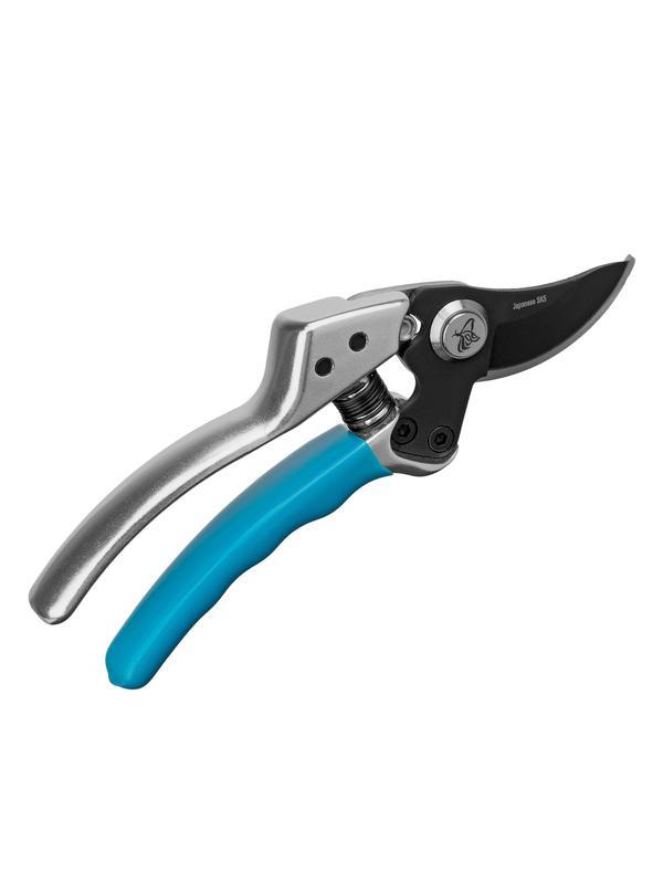 Секатор прямого реза, 170 мм, усиленный, нижняя рукоятка в ПВХ - оболочке, Luxe, Palisad