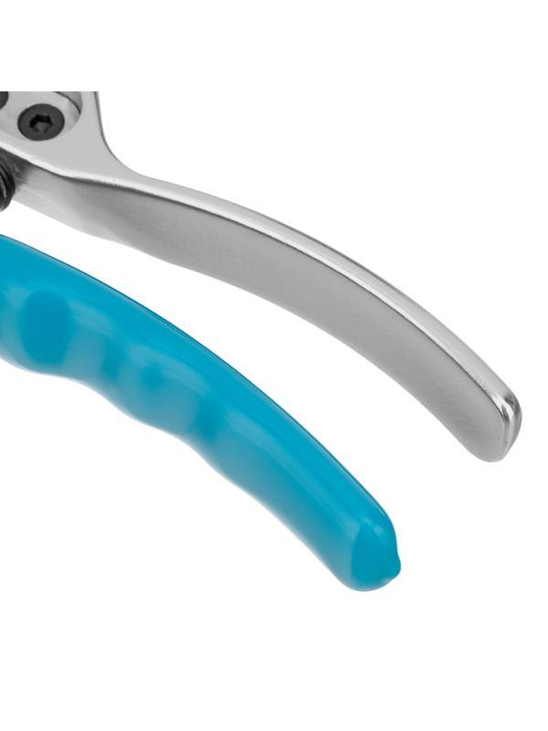 Секатор прямого реза, 170 мм, усиленный, нижняя рукоятка в ПВХ - оболочке, Luxe, Palisad