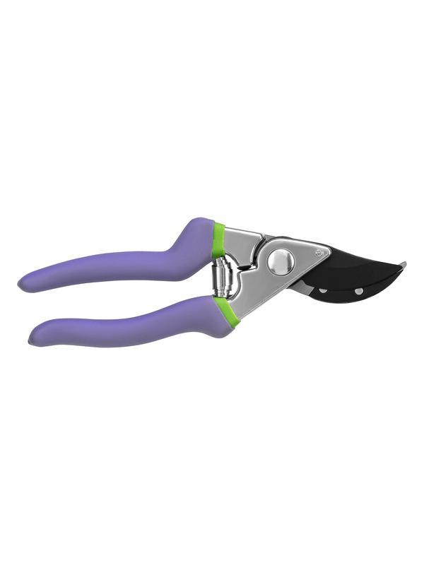 Секатор прямого реза, 200 мм, металлические обрезиненные рукоятки, Palisad