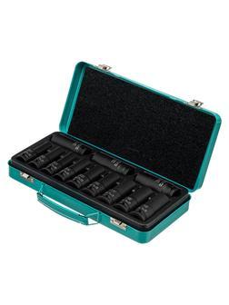 Набор ударных глубоких шестигранных торцевых головок, 1/2