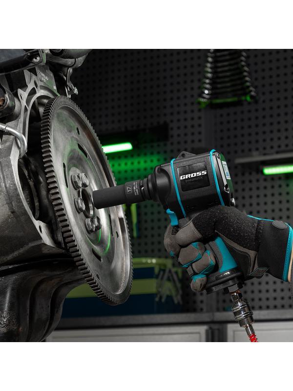 Набор ударных глубоких шестигранных торцевых головок, 1/2