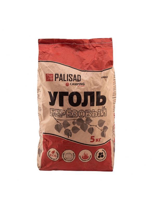 Уголь берёзовый, 5 кг Россия Camping Palisad