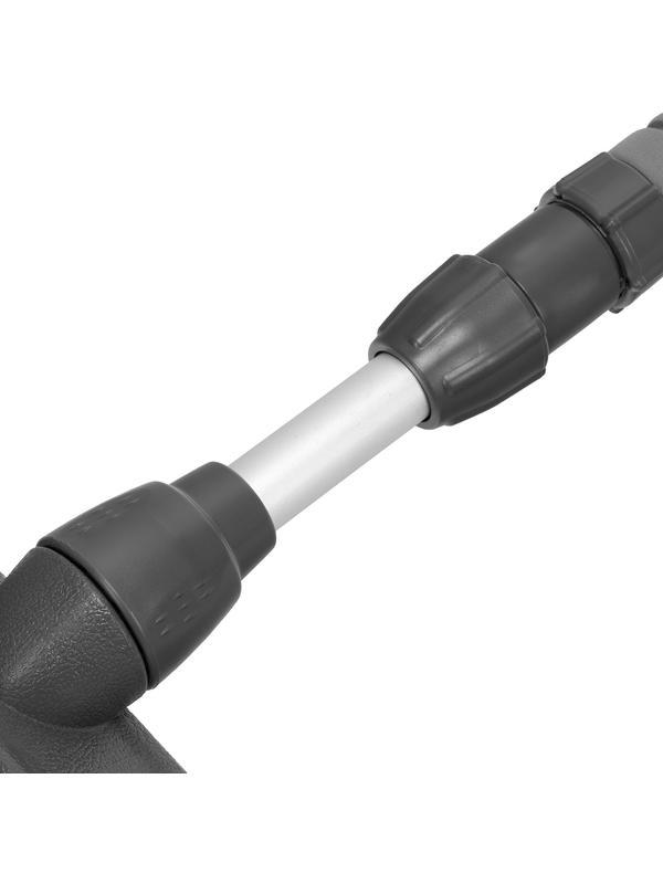 Щетка с подачей воды, телескоп. 2 части (щетка, ручка телескопическая) Stels