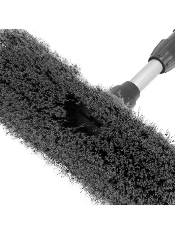 Щетка с подачей воды, телескоп. 2 части (щетка, ручка телескопическая) Stels