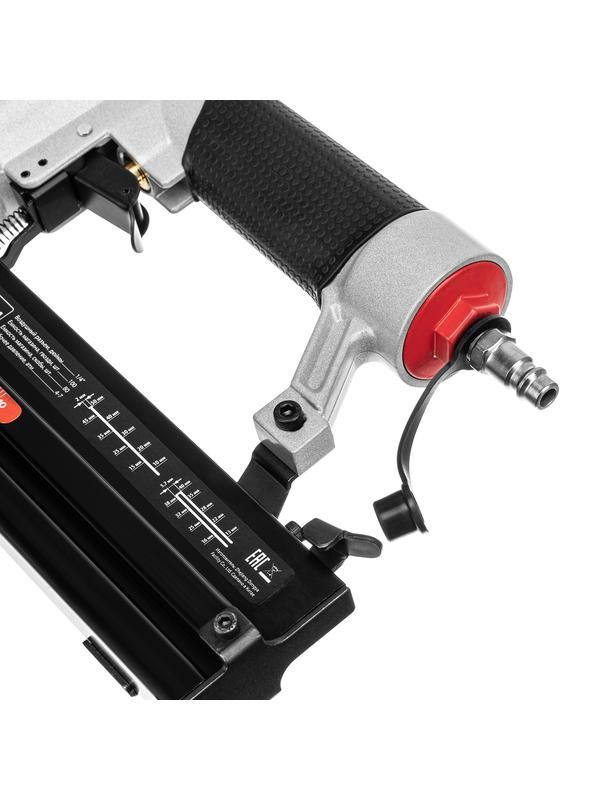 Нейлер-степлер пневматический 2 в 1, гвозди 18GA длина 10-50 мм, скобы 18GA длина 13-40 мм Matrix