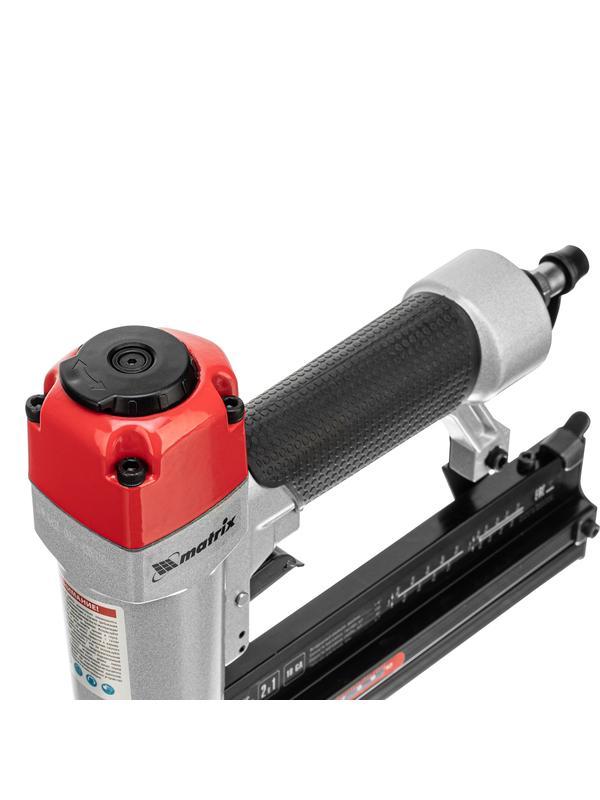 Нейлер-степлер пневматический 2 в 1, гвозди 18GA длина 10-50 мм, скобы 18GA длина 13-40 мм Matrix