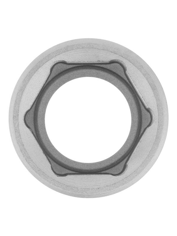 Головка торцевая, 15 мм, шестигранная, CrV, под квадрат 1/2 Stels