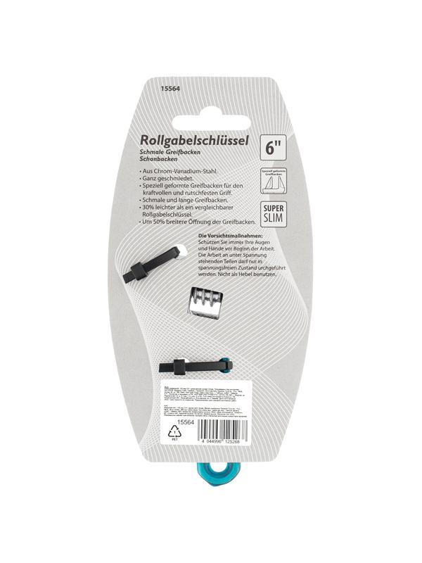 Ключ разводной, 120 мм, CrV, укороченная ручка Gross