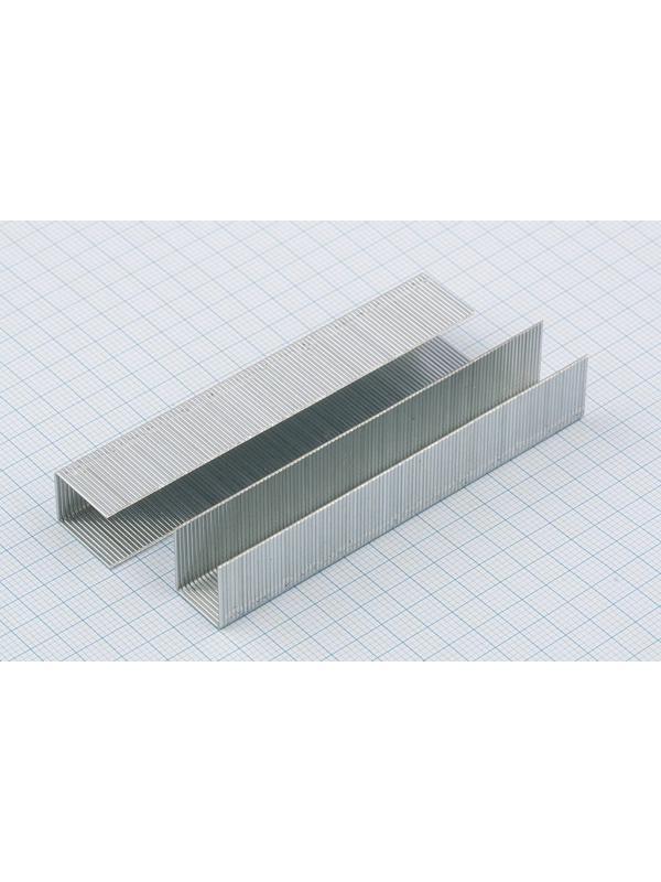 Скобы, 14 мм, для мебельного степлера, усиленные, тип 53, 1000 шт Gross