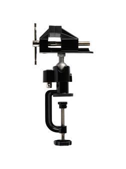 Тиски настольные, многофункциональные, сменная насадка, хомут для дрели, шарнирный механизм, 70 мм Matrix