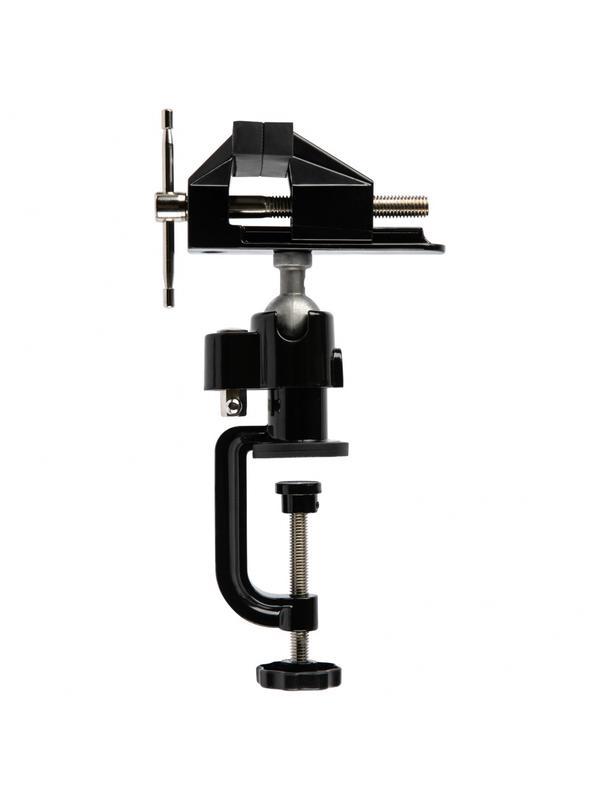 Тиски настольные, многофункциональные, сменная насадка, хомут для дрели, шарнирный механизм, 70 мм Matrix