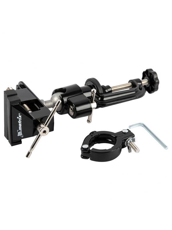 Тиски настольные, многофункциональные, сменная насадка, хомут для дрели, шарнирный механизм, 70 мм Matrix