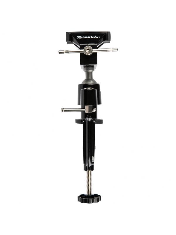 Тиски настольные, многофункциональные, сменная насадка, хомут для дрели, шарнирный механизм, 70 мм Matrix