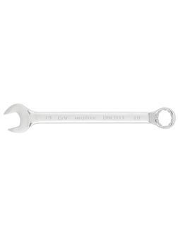 Ключ комбинированный, 19 мм, CrV, полированный хром Matrix
