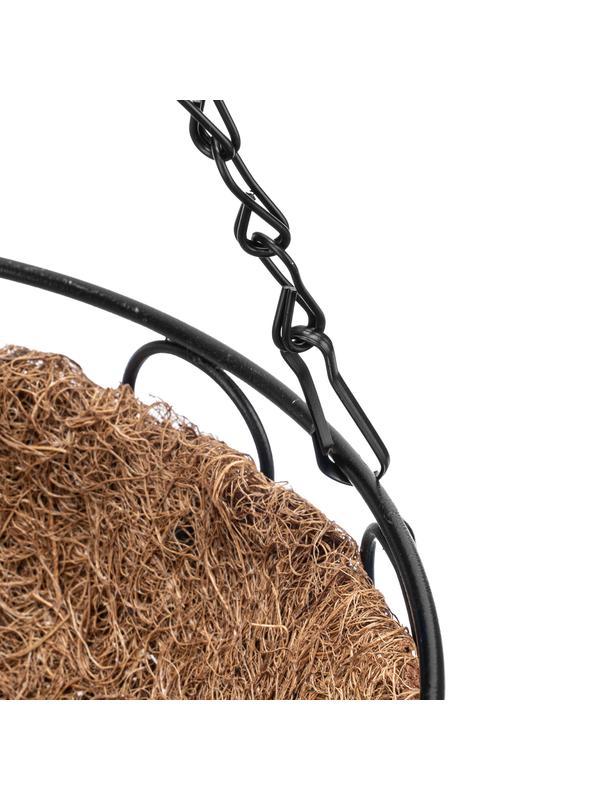 Подвесное кашпо, D 25.4 см, высота с цепью и крюком 53.5 см Palisad