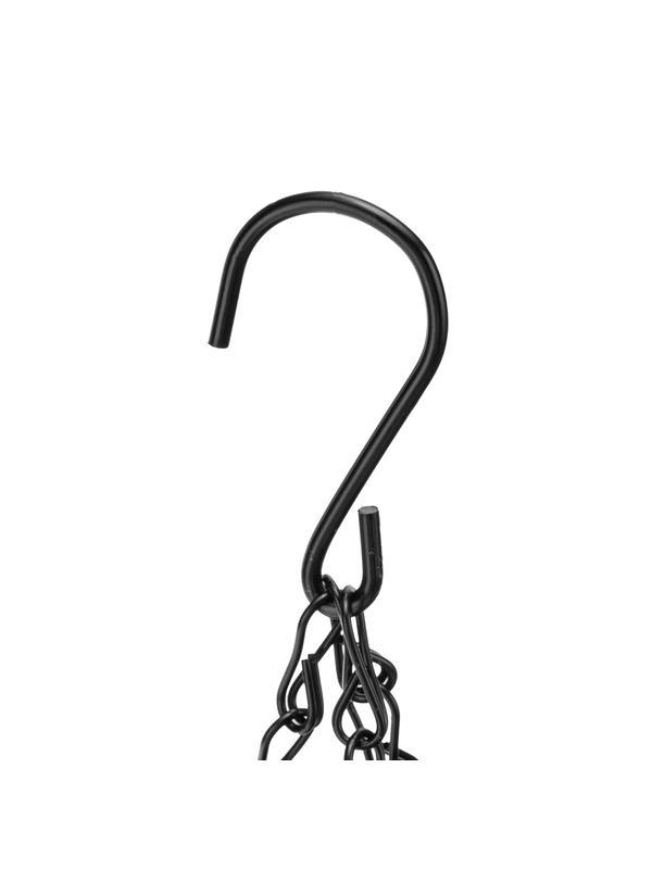 Подвесное кашпо, D 25.4 см, высота с цепью и крюком 53.5 см Palisad