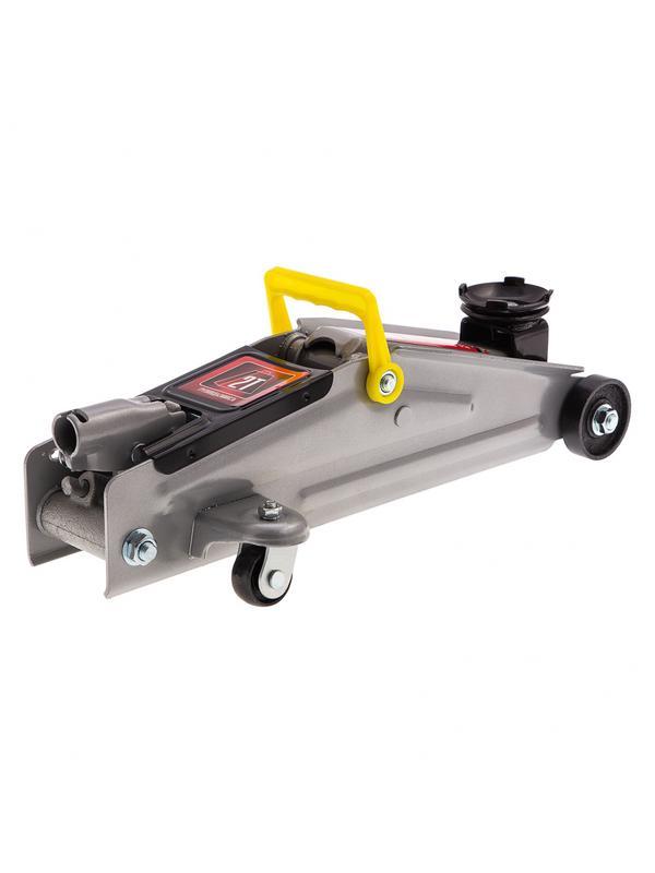 Домкрат гидравлический подкатной, 2 т, высота подъема 135-355 мм Matrix