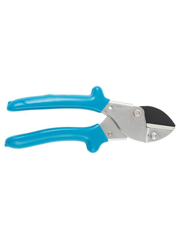 Секатор с наковальней, 170 мм, усиленный, рукоятки в ПВХ-оболочке, Luxe, Palisad