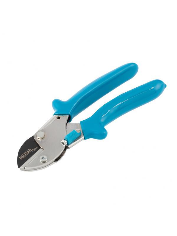 Секатор с наковальней, 170 мм, усиленный, рукоятки в ПВХ-оболочке, Luxe, Palisad