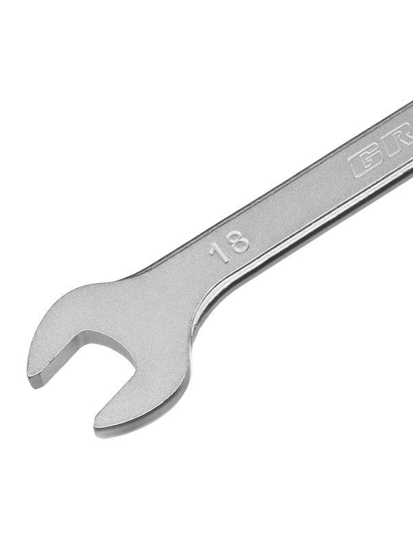 Ключ комбинированный трещоточный, 18 мм, количество зубьев 100 Gross