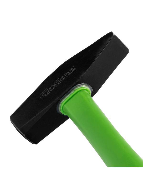 Молоток слесарный, 600 г, фибергласовая обрезиненная рукоятка Сибртех