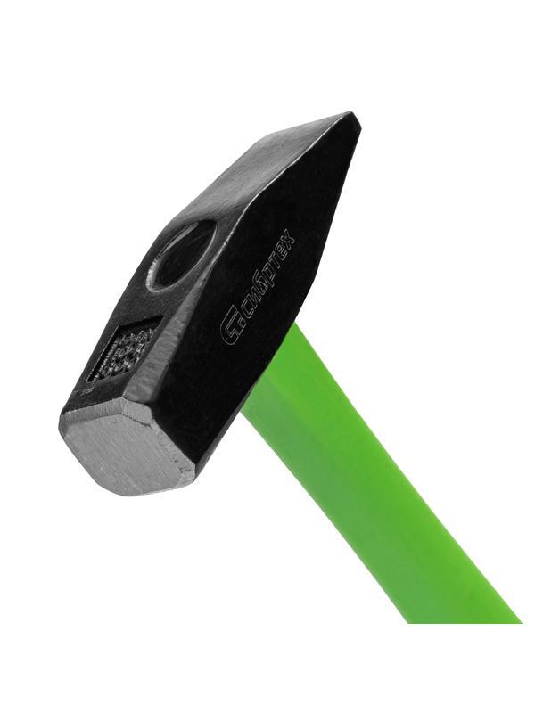 Молоток слесарный, 600 г, фибергласовая обрезиненная рукоятка Сибртех