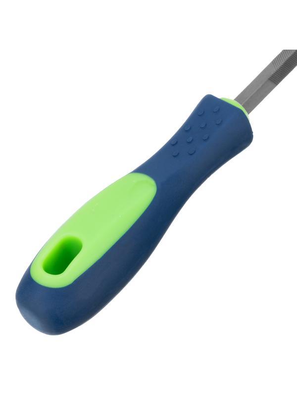 Напильник, 150 мм, квадратный, двухкомпонентная рукоятка, №2 Сибртех