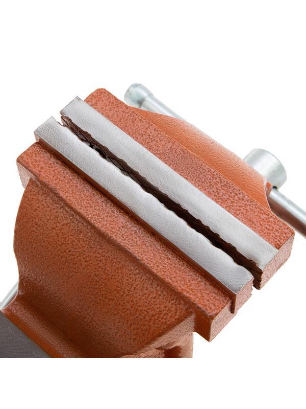 Тиски слесарные, 100 мм, поворотные, с наковальней Sparta