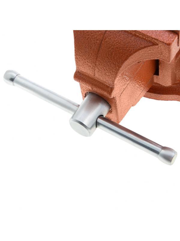 Тиски слесарные, 100 мм, поворотные, с наковальней Sparta