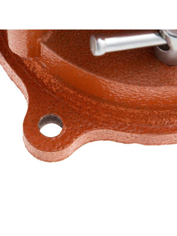 Тиски слесарные, 100 мм, поворотные, с наковальней Sparta