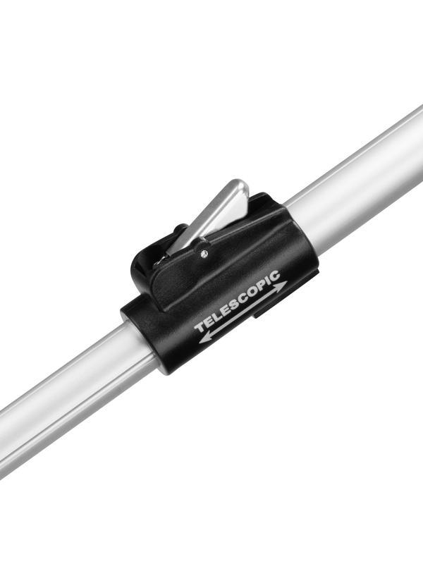 Плодосъемник с захватом, алюминиевая телескопическая штанга, 1370-2060 мм Palisad Luxe