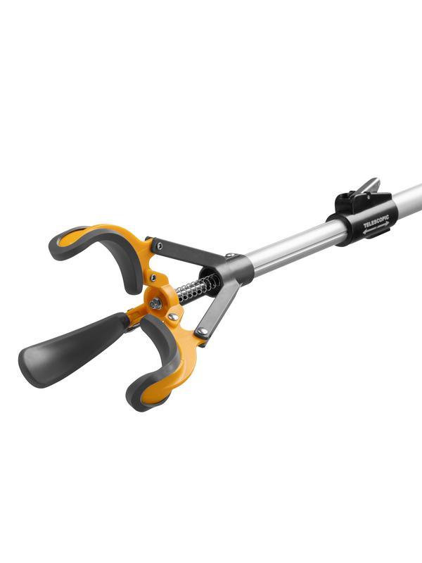 Плодосъемник с захватом, алюминиевая телескопическая штанга, 1370-2060 мм Palisad Luxe