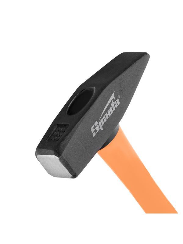 Молоток слесарный, 800 г, фибергласовая обрезиненная рукоятка Sparta