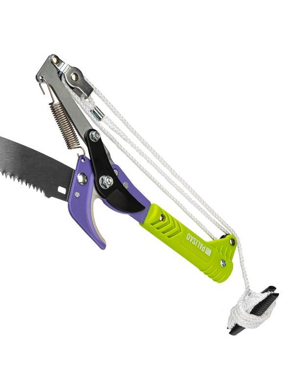 Сучкорез штанговый с пилой, прямой рез, пластиковая тулейка 25 мм, Palisad