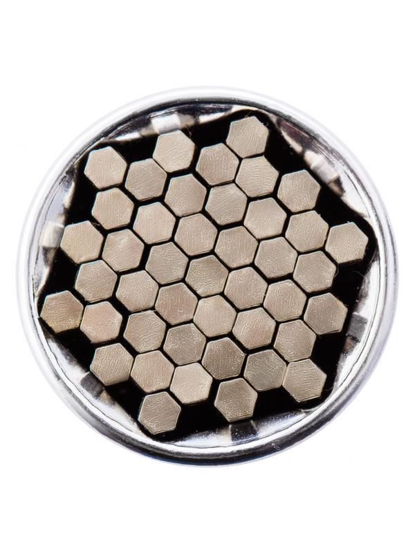 Головка торцевая многоразмерная, CrV, 6-21 мм, под квадрат 3/8, CrV, хромированная Gross