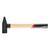 Молоток слесарный, 1000 г, квадратный боек, деревянная рукоятка Matrix
