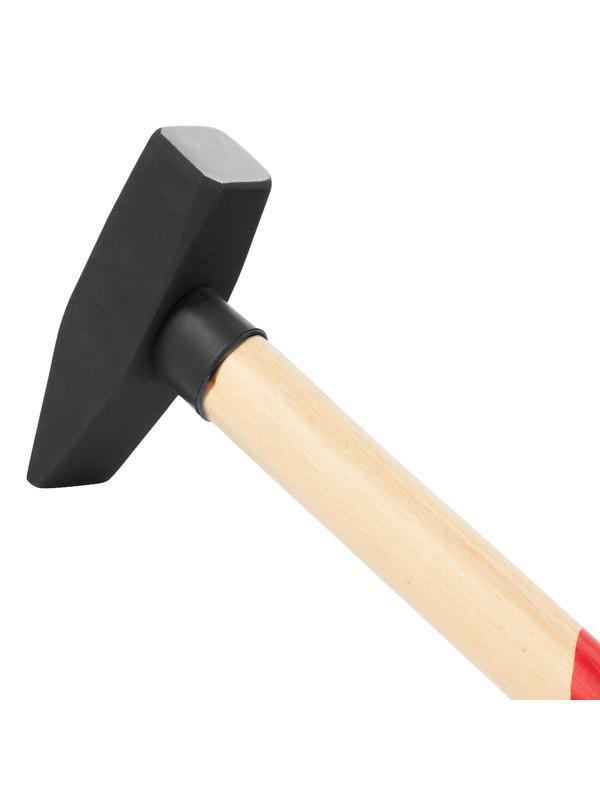 Молоток слесарный, 1000 г, квадратный боек, деревянная рукоятка Matrix