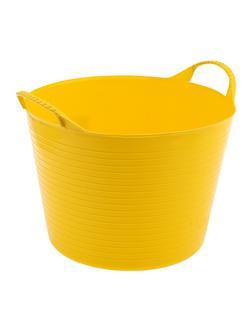 Ведро гибкое сверхпрочное, 14 л, желтое, Россия, Сибртех