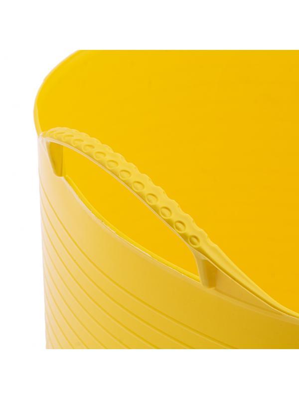 Ведро гибкое сверхпрочное, 14 л, желтое, Россия, Сибртех