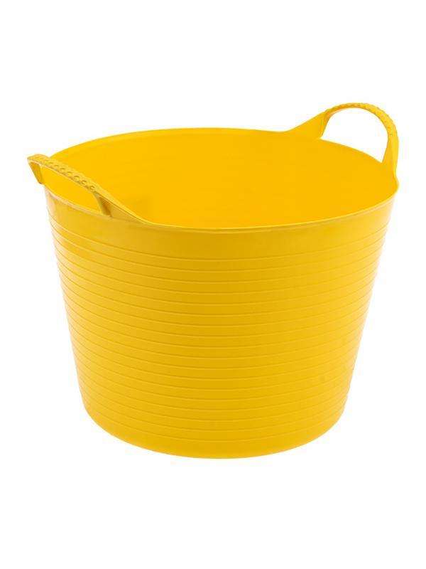 Ведро гибкое сверхпрочное, 14 л, желтое, Россия, Сибртех