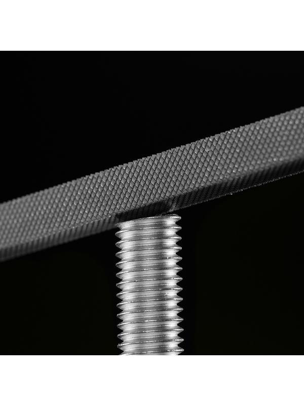 Напильник трехгранный, 250 мм, деревянная ручка Сибртех